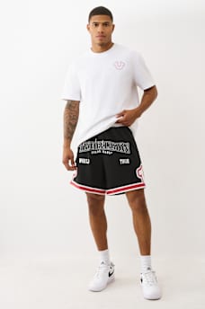ARCHED LOGO BASKETBALL SHORT, image 2
