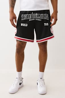 ARCHED LOGO BASKETBALL SHORT, image 1