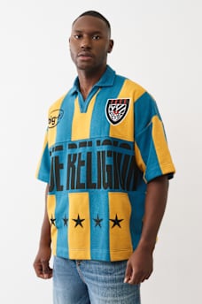 OVERSIZED STRIPED JERSEY PULLOVER, image 3
