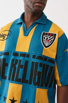 OVERSIZED STRIPED JERSEY PULLOVER, image 5