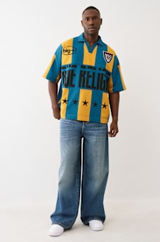 OVERSIZED STRIPED JERSEY PULLOVER, image 6