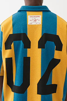 OVERSIZED STRIPED JERSEY PULLOVER, image 7