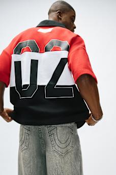 OVERSIZED JERSEY POLO SHIRT, image 2