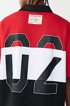 OVERSIZED JERSEY POLO SHIRT, image 5