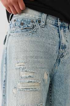 VINNY DISTRESSED ULTRA BAGGY JEAN, image 4