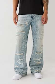 VINNY DISTRESSED ULTRA BAGGY JEAN, image 1