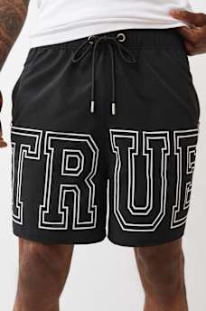 BLOCK LOGO NYLON SHORT, image 1