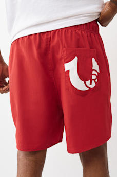 BLOCK LOGO NYLON SHORT, image 2