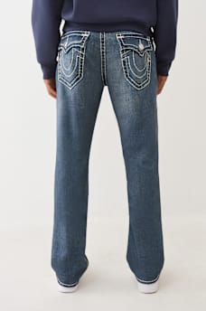  RICKY PRINTED FLEECE  SUPER T STRAIGHT JEAN 34", image 5