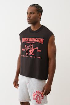 WORLD TOUR SLEEVELESS CUT OFF TEE, image 4