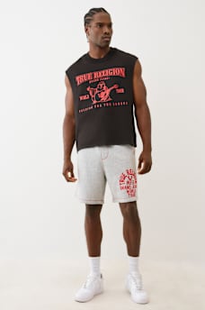 WORLD TOUR SLEEVELESS CUT OFF TEE, image 6