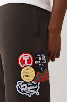 PANTALONES JOGGER VINTAGE CON PARCHE, image 4
