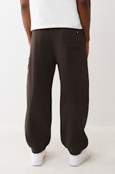 PANTALONES JOGGER VINTAGE CON PARCHE, image 5