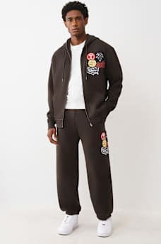 PANTALONES JOGGER VINTAGE CON PARCHE, image 6