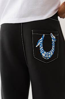 PAINTED HORSESHOE BAGGY BIG T SWEATPANT, image 2
