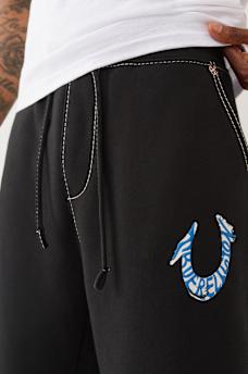 PAINTED HORSESHOE BAGGY BIG T SWEATPANT, image 5