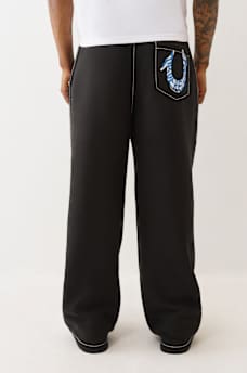 PAINTED HORSESHOE BAGGY BIG T SWEATPANT, image 6