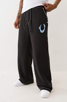 PAINTED HORSESHOE BAGGY BIG T SWEATPANT, image 1