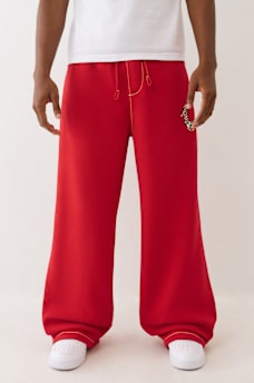 PAINTED HORSESHOE BAGGY BIG T SWEATPANT, image 5