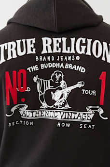 BIG T LOGO ZIP HOODIE, image 4
