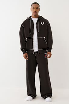 BIG T LOGO ZIP HOODIE, image 6