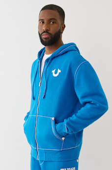 BIG T LOGO ZIP HOODIE, image 5