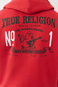 BIG T LOGO ZIP HOODIE, image 4