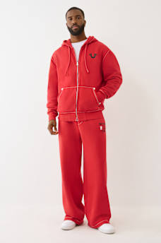 BIG T LOGO ZIP HOODIE, image 6