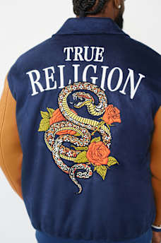 SERPENT LOGO BOMBER JACKET, image 5