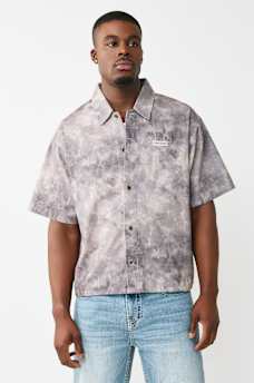 ALLOVER PRINT BOXY SHIRT, image 5