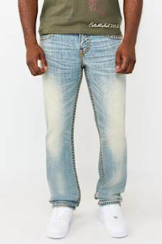 RICKY SUPER T FLAP STRAIGHT JEAN 34", image 2