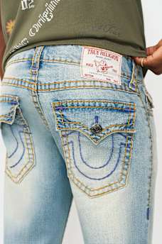 RICKY SUPER T FLAP STRAIGHT JEAN 34", image 1