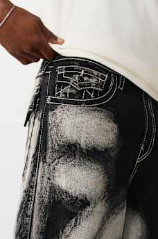 MIKEY BIG T FLAP BAGGY AF JEAN 32", image 5
