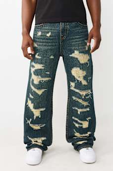 VINNY DESTROYED ULTRA BAGGY JEAN 34", image 5