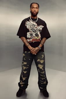 VINNY DESTROYED ULTRA BAGGY JEAN 34", image 1