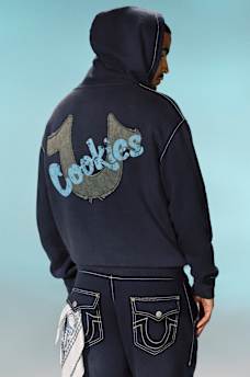 TRUE RELIGION X COOKIES APPLIQUÉ HOODIE, image 1