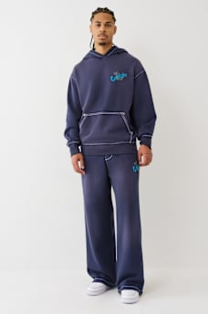 TRUE RELIGION X COOKIES APPLIQUÉ RELAXED SWEATPANT, image 7