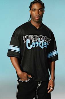 TRUE RELIGION X COOKIES MESH JERSEY, image 1