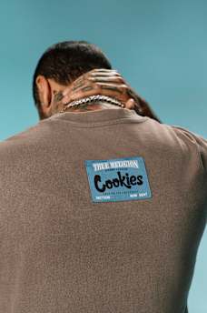 TRUE RELIGION X COOKIES LOGO TEE, image 2