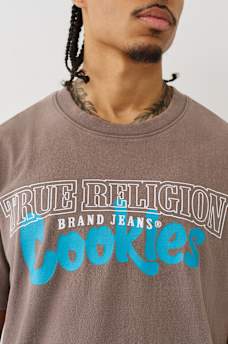 TRUE RELIGION X COOKIES LOGO TEE, image 4