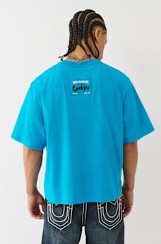 TRUE RELIGION X COOKIES HORSESHOE BITE BOXY TEE, image 6