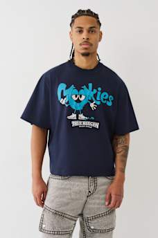 TRUE RELIGION X COOKIES SHOEY BOXY TEE, image 3