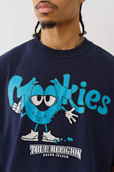 TRUE RELIGION X COOKIES SHOEY BOXY TEE, image 6