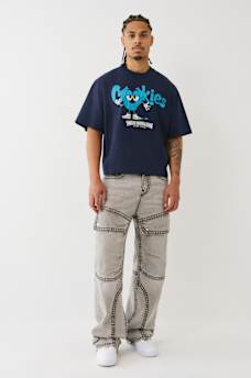 TRUE RELIGION X COOKIES SHOEY BOXY TEE, image 8