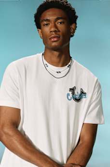 TRUE RELIGION X COOKIES APPLIQUÉ TEE, image 2