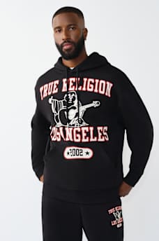 MESH PRINT BUDDHA HOODIE, image 1