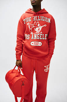 MESH PRINT BUDDHA HOODIE, image 1