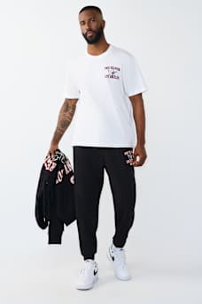 MESH PRINT BUDDHA JOGGER, image 2