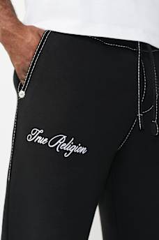 LOGO CREST BIG T BAGGY SWEATPANT, image 5