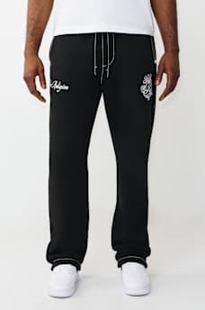LOGO CREST BIG T BAGGY SWEATPANT, image 1